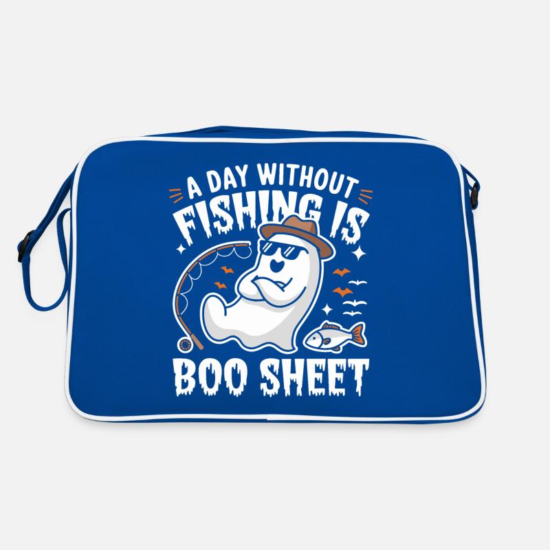Un jour sans pêche, c’est Boo Sheet Ghost Halloween Sac Retro