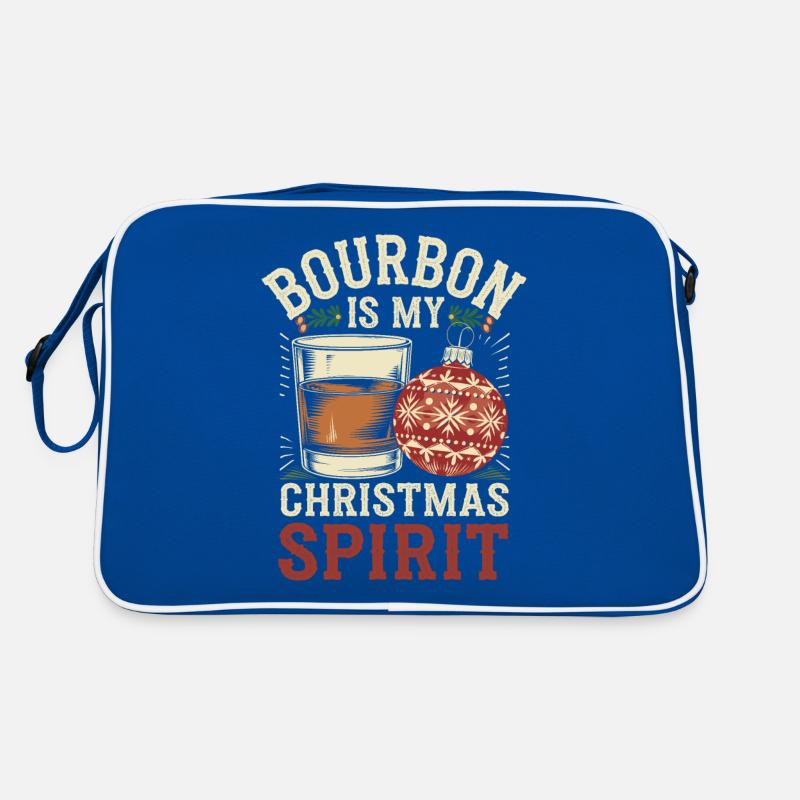 Le bourbon, c’est mon de Noël Sac Retro