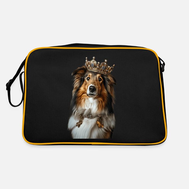 Chien de berger Shetland Sac Retro