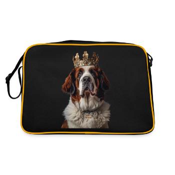 Saint-bernard - Sac Retro - noir/or - Dos