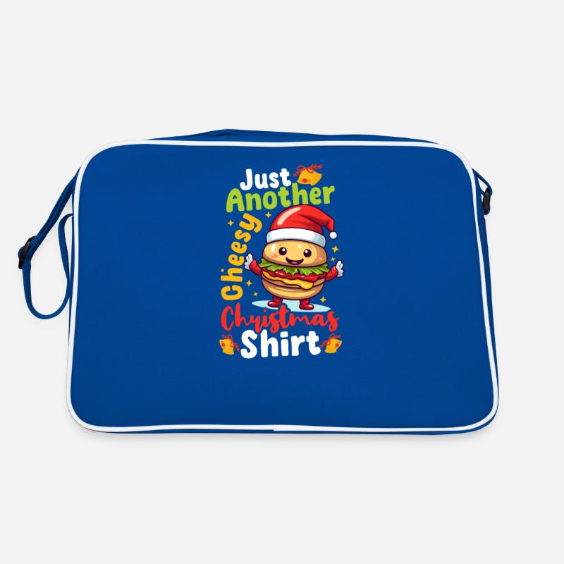 Burger de Noël Une autre tenue de Noël au fromage Sac Retro