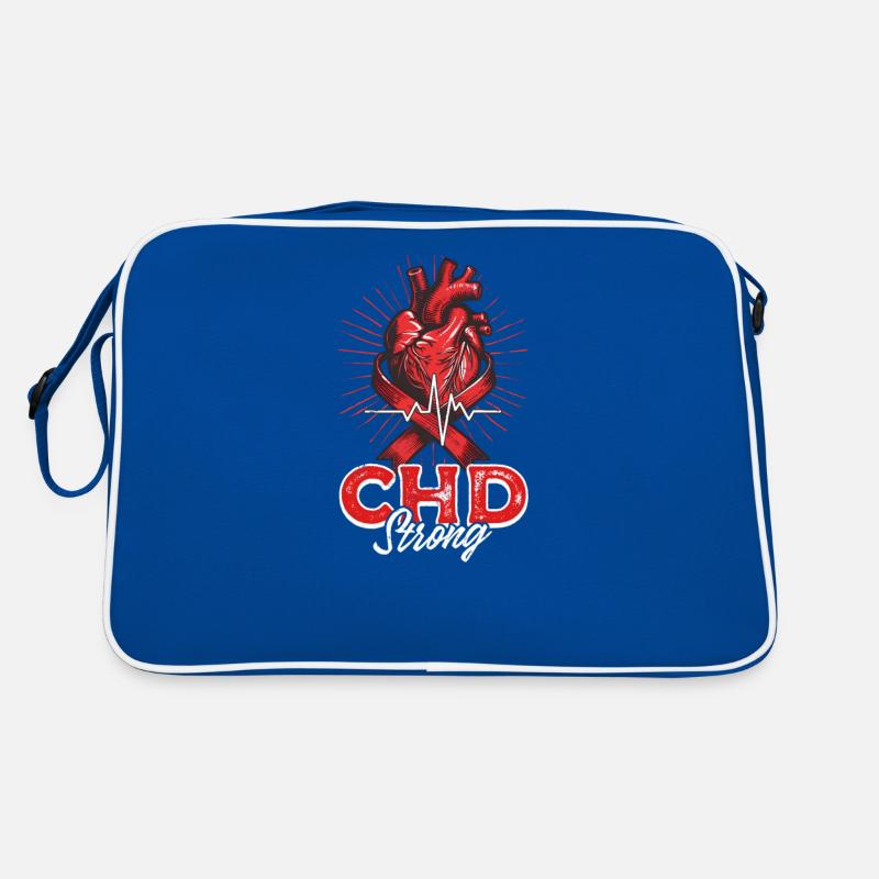 CHD-Bewusstsein Chd Stark Retro Tasche