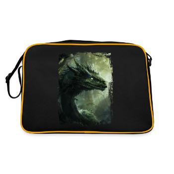 Kite - Retro Bag - black/gold - Back