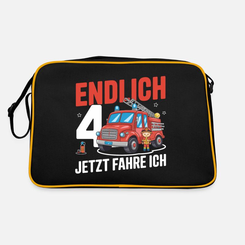 Finally 4 Now I'm driving the fire brigade Retro Bag