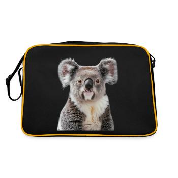 Koala - Sac Retro - noir/or - Dos