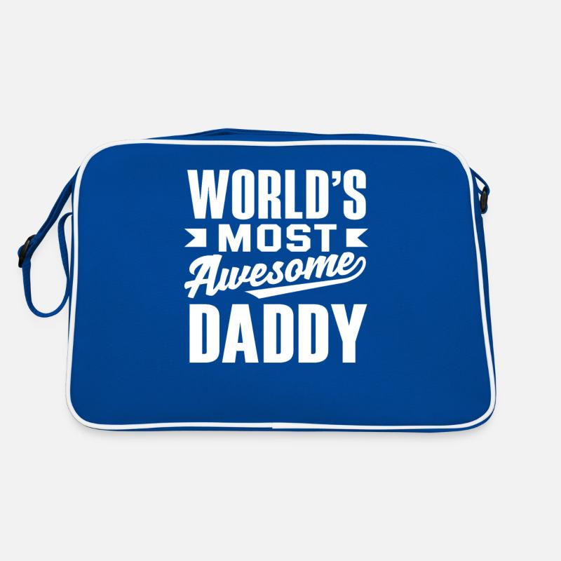Weltbester Papa Retro Tasche