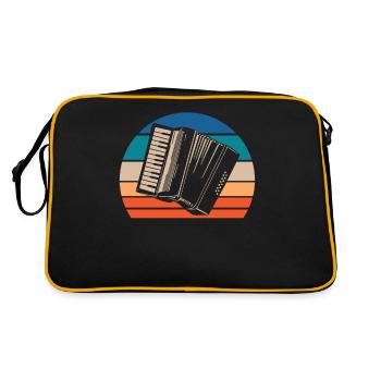 Accordion - Retro Bag - black/gold - Back