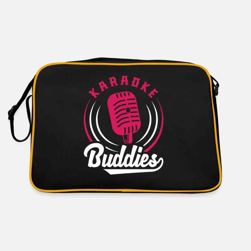 Karaoké Buddies Microphone Style Rétro Sac Retro