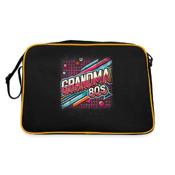 Celebrate the heart and warmth of the family - Retro Bag - black/gold - Back