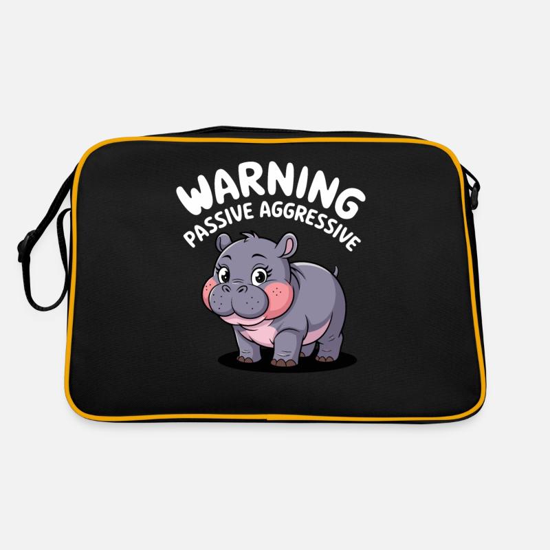 Moo Deng : Attention Passif Agressif Sac Retro
