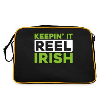 Danse Irlandaise Irischer Tanz - Sac Retro - noir/or - Dos