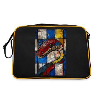 Serpent - Sac Retro - noir/or - Dos