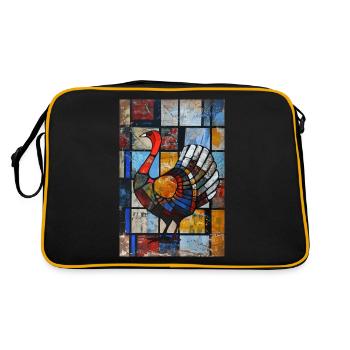 Turkey - Retro Bag - black/gold - Back