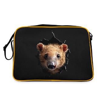 Fourmilier - Sac Retro - noir/or - Dos