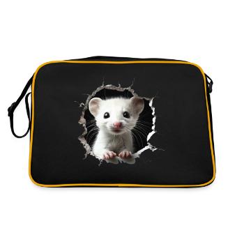 Hermine - Sac Retro - noir/or - Dos
