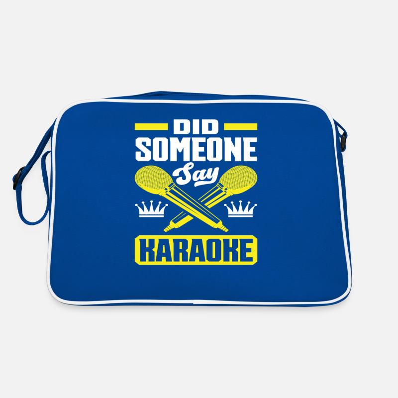 Quelqu’un a dit karaoké ? Sac Retro