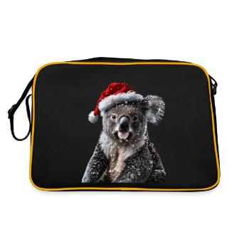 Koala - Retro Bag - black/gold - Back
