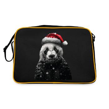 Panda - Sac Retro - noir/or - Dos