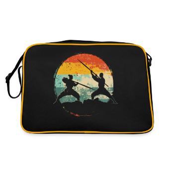 Arnis Eskrima Kali Fma - Retro Bag - black/gold - Back