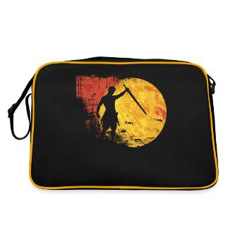 Arnis Eskrima Kali Fma - Retro Bag - black/gold - Back