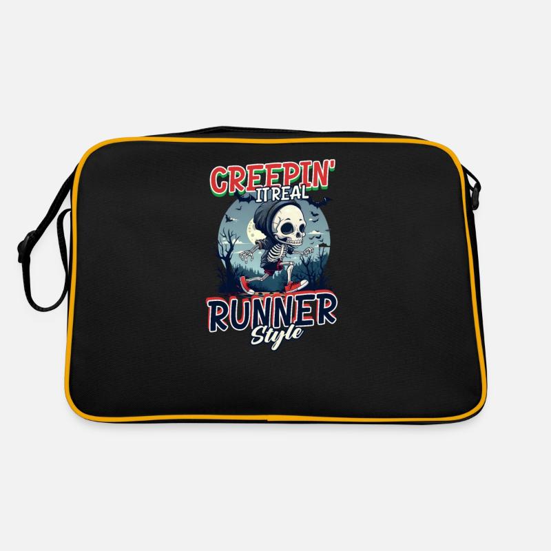 Halloween Runner im Runner Stil Retro Tasche