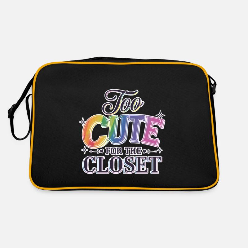 Too Cute For The Closet 8 Retro Tasche