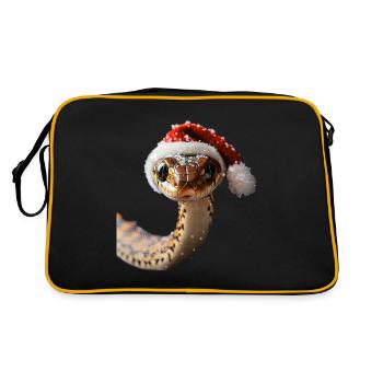 Serpent - Sac Retro - noir/or - Dos