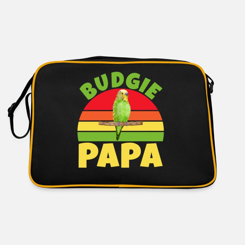 Budgie Gift Retro Bag