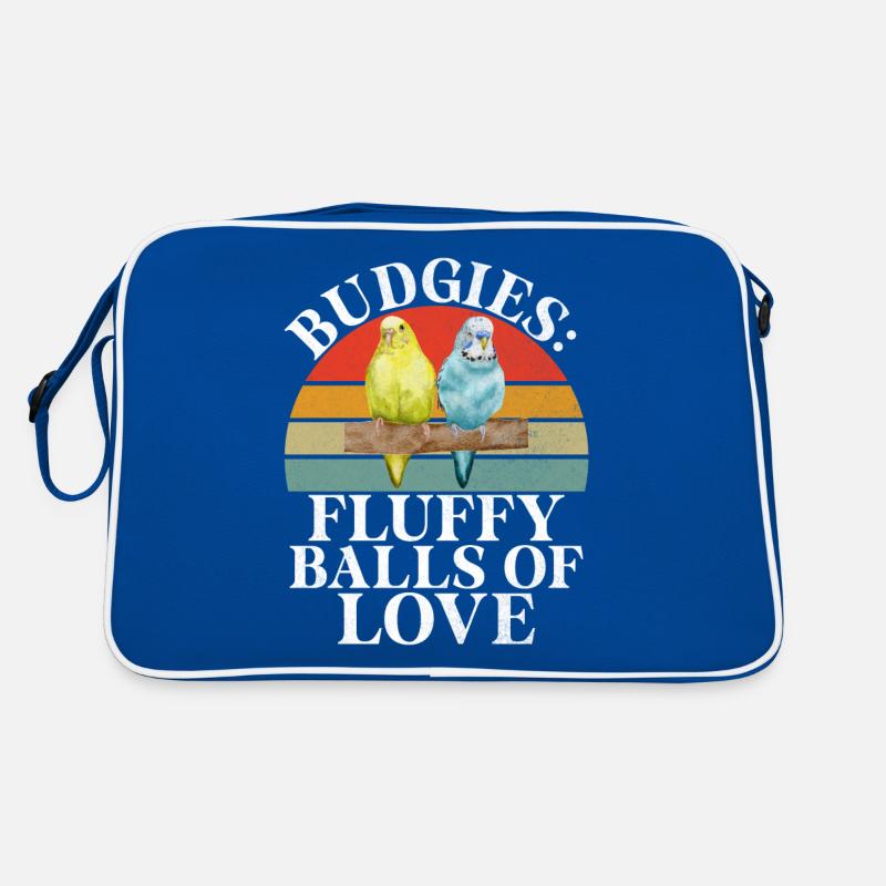 Budgie Gift Retro Tasche