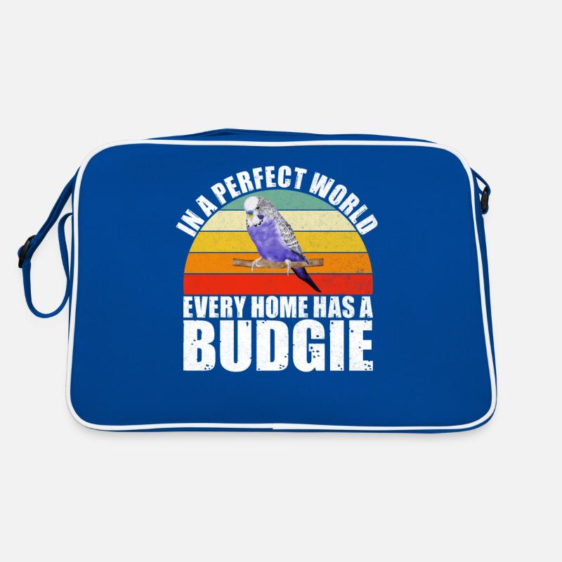 Budgie Gift Retro Bag