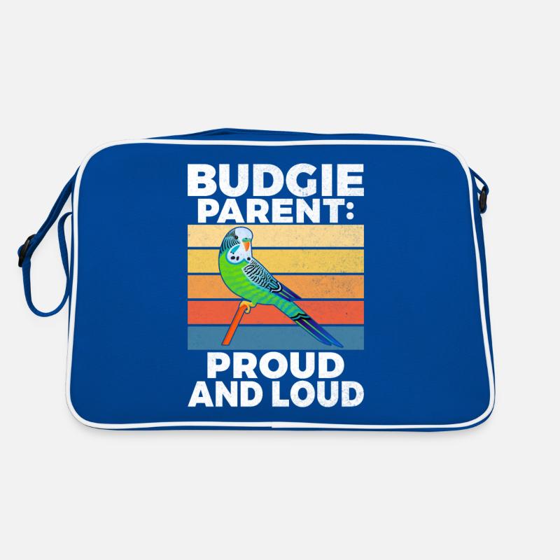 Budgie Gift Retro Tasche
