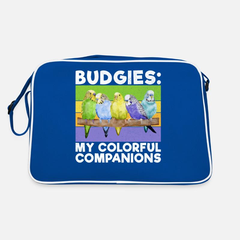 Budgie Gift Retro Tasche