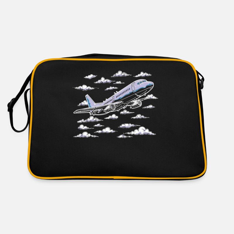 Meine Erste Flugreise Erstes Mal Fliegen Retro Tasche