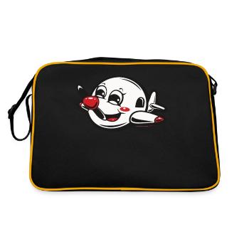 My First Flight First Time Flying - Retro Bag - black/gold - Back