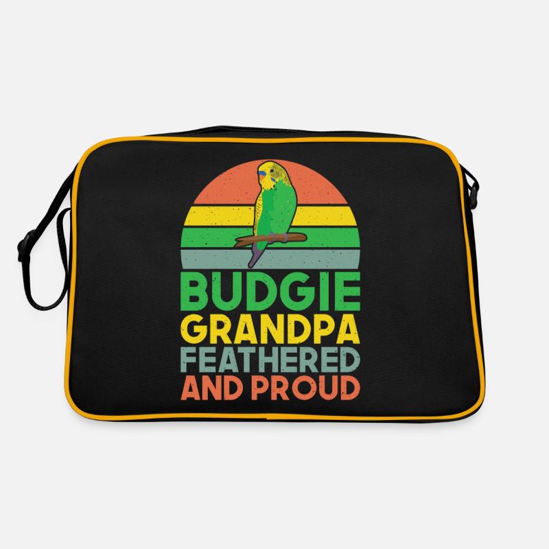 Budgie Gift Retro Bag
