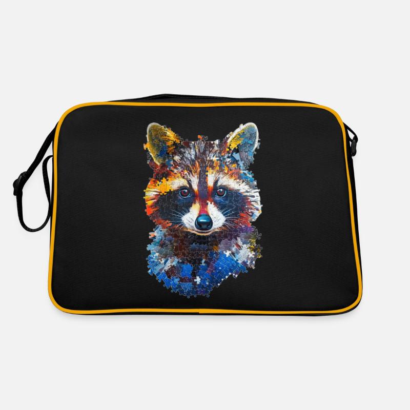 Raton laveur Sac Retro