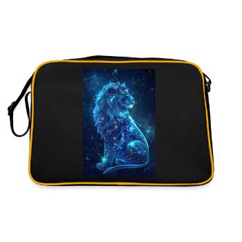 Aquarius - Retro Bag - black/gold - Back