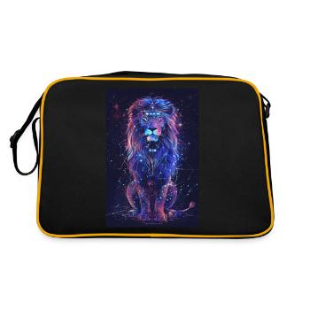 Pisces - Retro Bag - black/gold - Back
