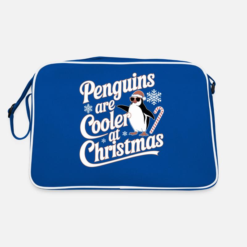 Les pingouins sont plus frais à Noël Sac Retro