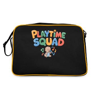 Équipe de baby-sitters - Sac Retro - noir/or - Dos