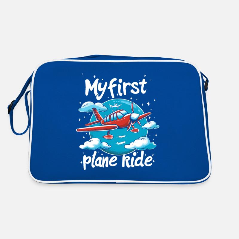 My first plane trip First time flying Retro Bag