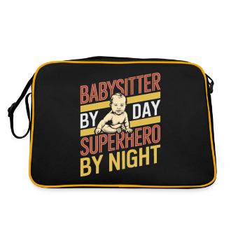 Baby-sitter - Sac Retro - noir/or - Dos