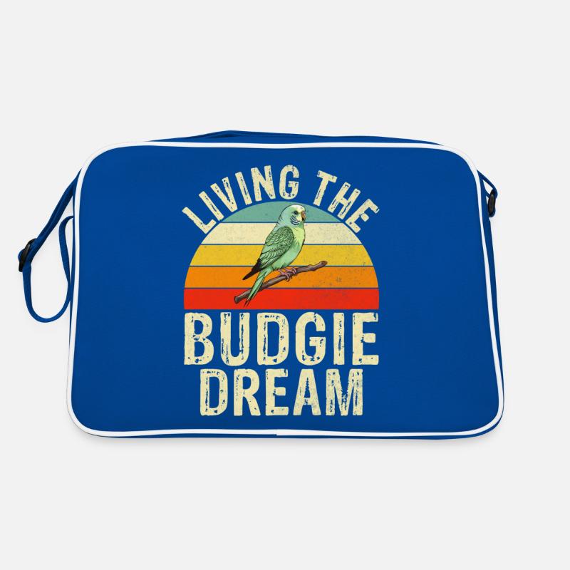 Budgie Gift Retro Tasche