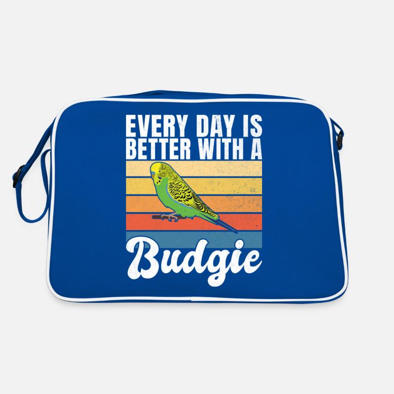 Budgie Gift Retro Tasche