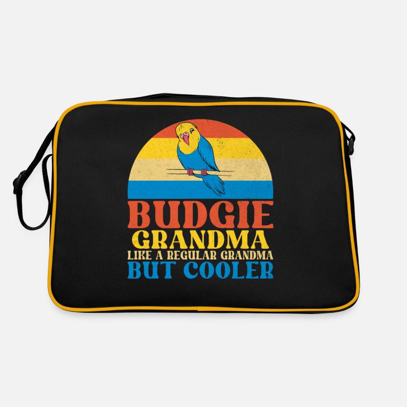 Budgie Gift Retro Tasche