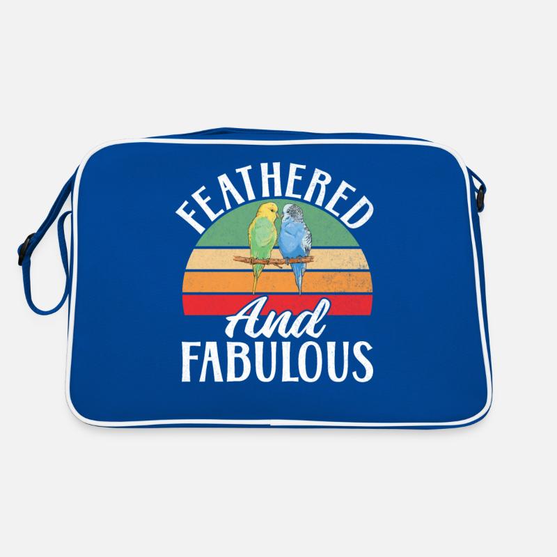 Budgie Gift Retro Tasche