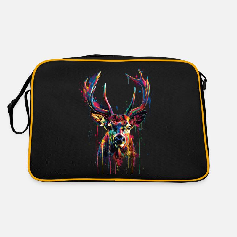 roe deer Retro Bag