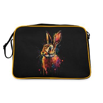 Rabbit - Retro Bag - black/gold - Back