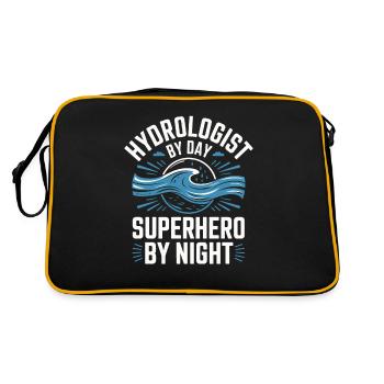 Hydrologue - Sac Retro - noir/or - Dos