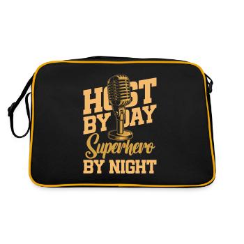 Host - Retro Bag - black/gold - Back